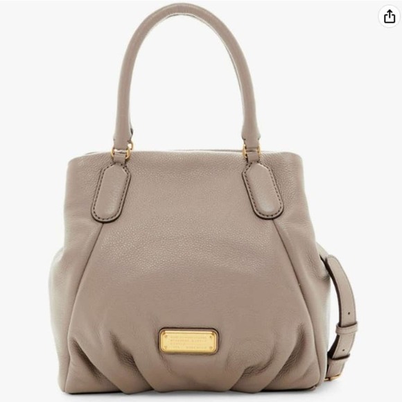 Marc by Marc Jacobs New Q Fran Shoulder Bag (Cement) - Picture 1 of 11